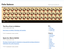 Tablet Screenshot of felixsalmon.com